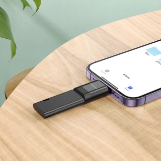 مبدل Lightning TO USB2.0 OTG مدل BV18 بروفون - 08