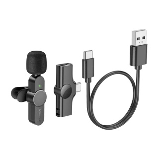 میکروفون بی سیم مدل BFK12 با سری تایپ سی بروفون - 04