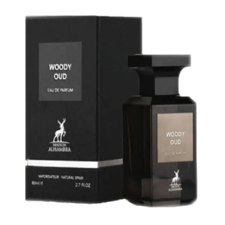 ادوپرفیوم مردانه و زنانه الهامبرا مدل Woody Oud حجم 100 میلی لیتر - 02