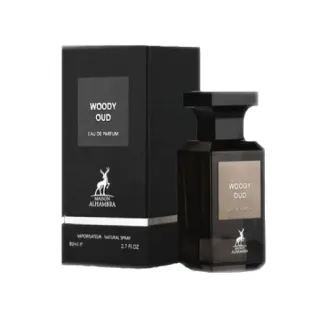ادوپرفیوم مردانه و زنانه الهامبرا مدل Woody Oud حجم 100 میلی لیتر - 01