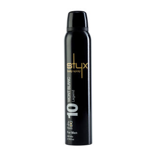 اسپری خوشبو کننده بدن مردانه مدل Mont Blanc Legend 10 حجم 200 میلی لیتر استایکس