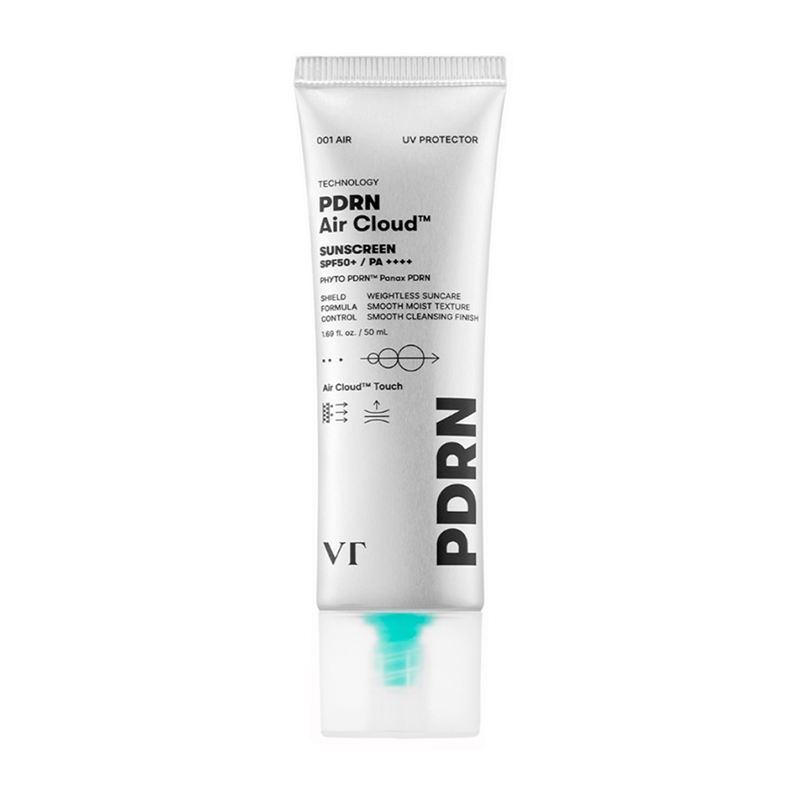 کرم ضد آفتاب آبرسان و سبک Air Cloud حاوی PDRN دارای SPF+50 حجم 50 میلی لیتر