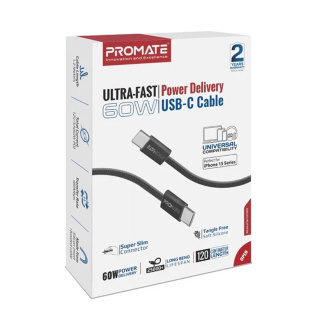 کابل USB-C پرومیت مدل ECOLINE-CC120 - 01