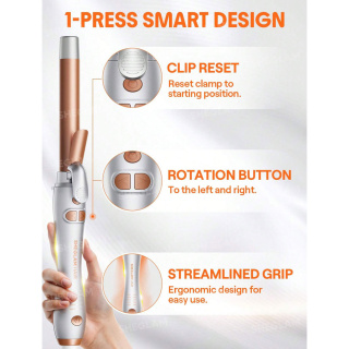 فر کننده چرخشی شیگلم هیر مدل It-Curl Rotating Curling Iron - 03