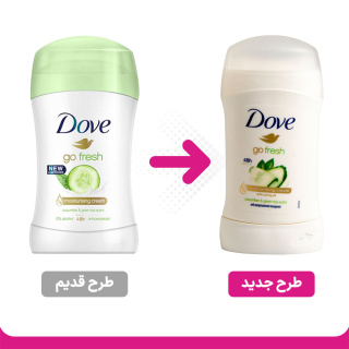 استیک ضد تعریق زنانه داو مدل گو فرش - 01