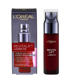 سرم ضد چروک و ضد پیری مدل REVITALIFT LAZER X3 حجم 30 میل لورال - 04