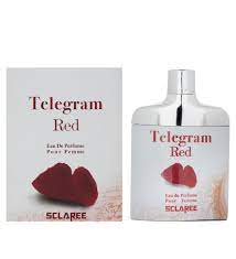 ادوپرفیوم زنانه Telegram Red حجم 82میل اسکلاره