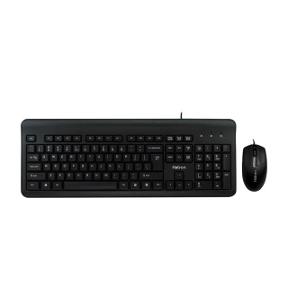 کیبورد و ماوس با سیم مدل HKC221N هترون