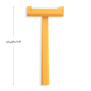 خودتراش یک تیغه مدل Sensitive بسته 3 عددی بیک - 05