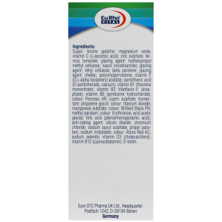 کپسول مولتی ویتامین مدل Multiplus مناسب بانوان بالای 50 سال بسته 60 عددی یوروویتال - 02