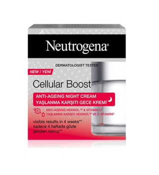کرم ضد پیری و تقویت کننده (شب) مدل Cellular Boost حجم 50 میل نوتروژینا - 05