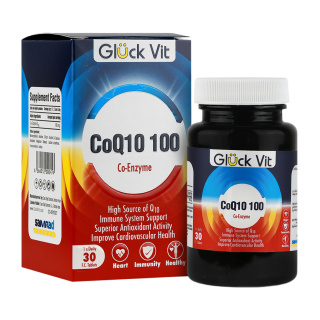 قرص گلوک ویت CoQ10 100 بسته 30 عددی - 01