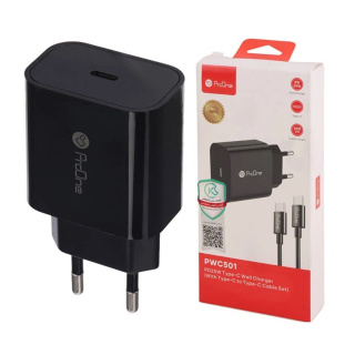 شارژر دیواری 25 وات مدل PWC501 به همراه کابل USBC پرووان - 04