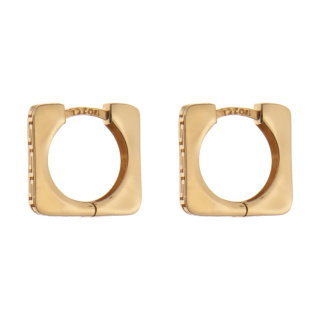 گوشواره حلقه ای طلا 18 عیار زنانه مدل ME1215 - 01