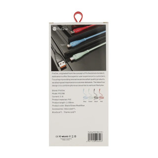 کابل تبدیل USB به USB-C پرووان مدل PCC165 طول 1 متر - 03