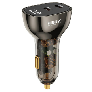 شارژر فندکی 95 وات مدل HCC 326 هیسکا - 02