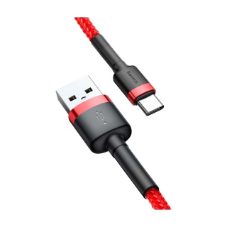 کابل شارژ USB-A به USB-C بیسوس مدل Cafule Series طول 2 متر - 03