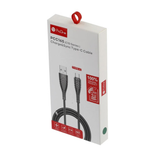 کابل تبدیل USB به USB-C پرووان مدل PCC165 طول 1 متر - 02