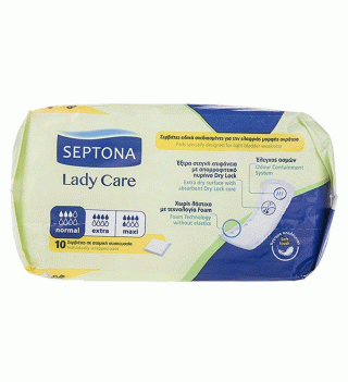 پوشینه مدل Normal Lady Care بسته 10 عددی سپتونا