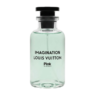 عطر جیبی مردانه مدل Louis Vuitton Imagination حجم 25 میلی لیتر پینک ویژوال
