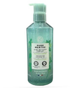 ژل شستشو مدل PURE MENTHE مناسب پوست های چرب و مستعد جوش حجم 390 میل ایوروشه