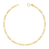 دستبند طلا 18 عیار فیگارو ظریف کدBR217 میوگلد