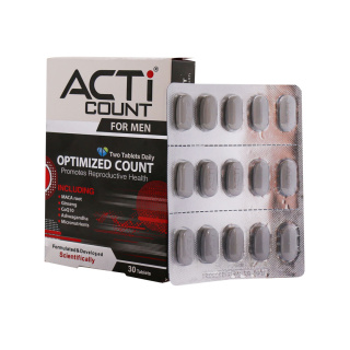 قرص مدل Acti Count مناسب آقایان بسته 30 عددی ابیان دارو - 01