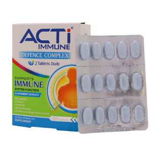 قرص مولتی ویتامین مدل اکتی ایمیون بسته 60 عددی ابیان دارو - 01