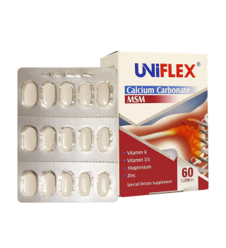 قرص Uniflex بسته 60 عددی ابیان دارو - 01