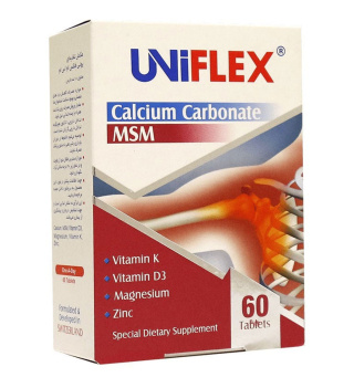 قرص Uniflex بسته 60 عددی ابیان دارو