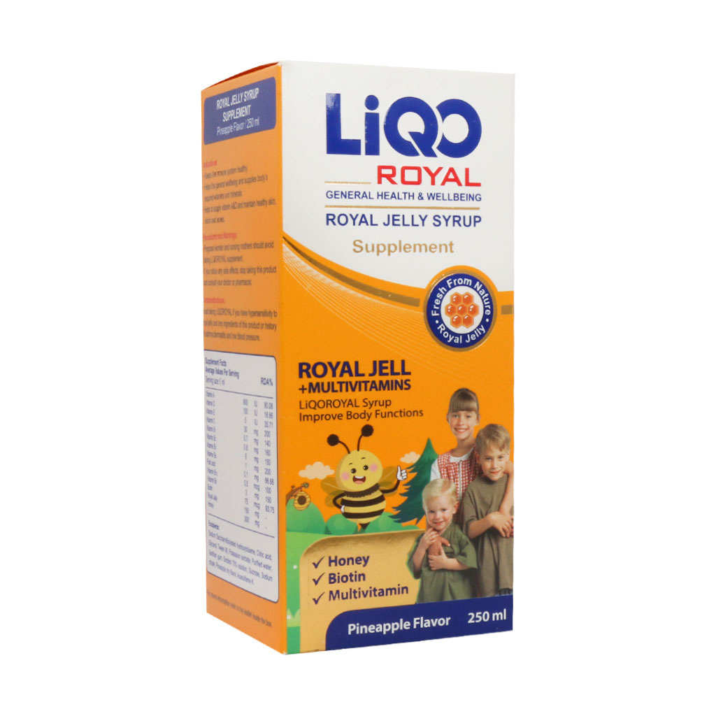 شربت Liqo Royal حجم 250 میلی لیتر