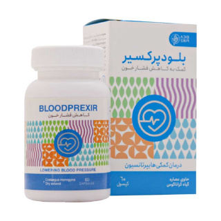 کپسول گیاهی فشار خون ادیب اکسیر مدل Bloodprexir بسته 60 عددی - 01