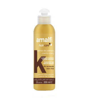 کرم مو مدل Keratin And Argan حجم 200میل آمالفی