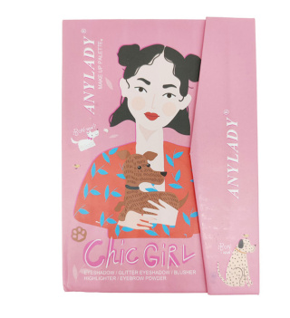 پالت سایه مدل Chic Girl ارسال طرح جلد رندوم آنی لیدی