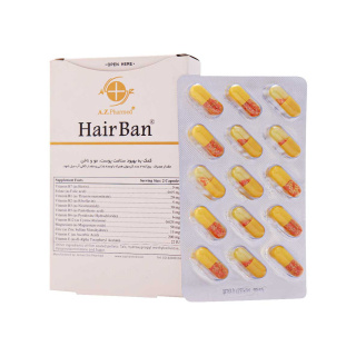 کپسول تقویتی آرمان زیست فارمد مدل Hair Ban بسته 30 عددی - 01