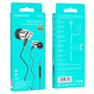 هندزفری سیمی برند مدل BM66 بروفون - 03