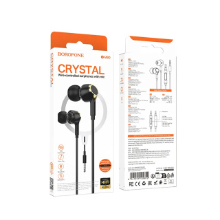 هندزفری سیمی مدل BM90 AUX بروفون - 04