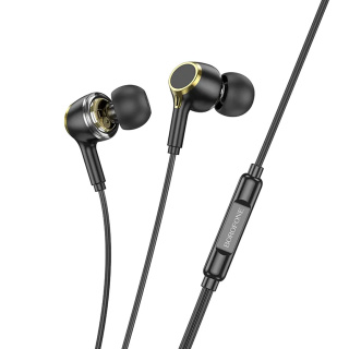هندزفری سیمی مدل BM90 AUX بروفون - 01