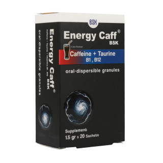 ساشه Energy Caff بسته 20 عددی بنیان سلامت کسری (BSK)