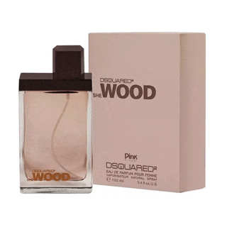 ادو پرفیوم زنانه مدل Dsquared She Wood حجم 100 میلی لیتر پینک ویژوال - 01