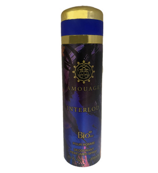اسپری بدن مردانه بیو استار مدل Amouage Interlude حجم 200 میلی لیتر