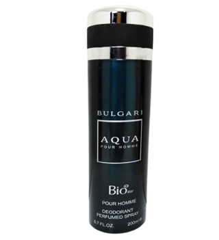 اسپری بدن مردانه مدل Bulgari Aqua حجم 200 میلی لیتر بیو استار