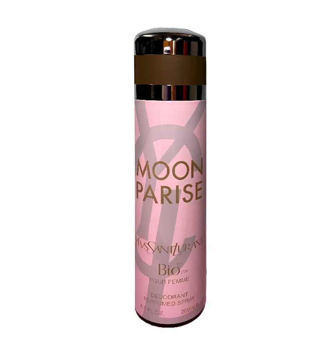 اسپری بدن زنانه بیو استار مدل Moon Parise حجم 200 میلی لیتر نمای ۲
