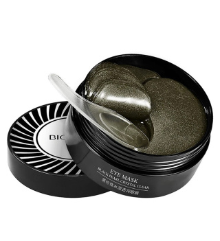 ماسک زیر چشم بیوآکوا مدل مراورید سیاه به همراه ماسک ورقهای زیر چشم خاویار طلایی بسته 2 عددی - 01