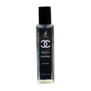 عطر جیبی مردانه الحمبرا مدل Blue De Chanel حجم 35 میلیلیتر