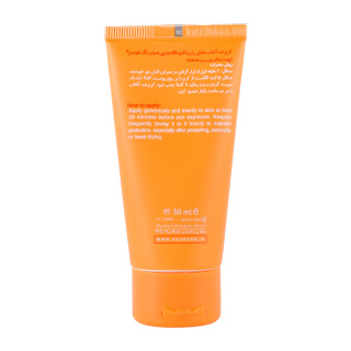 کرم ضد آفتاب بی رنگ مدل SPF+50 مناسب پوست چرب حجم 50 میلی لیتر نئودرم - 01