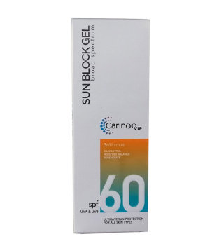 ژل ضد آفتاب SPF60 مدل 3in1 حجم 250میل کارینو وی آی پی - 01