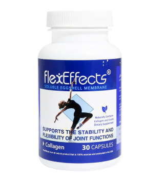 کپسول کاستوم کلاژن مدل Flex Effects بسته 30 عددی