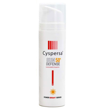 ضد آفتاب فلوئیدی سیسپرسا مدل Sun Defence با SPF50 مناسب انواع پوست حجم 50 میلی لیتر نمای ۳
