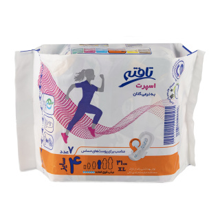نوار بهداشتی مدل اسپرت سایز XL بسته 7 عددی تافته